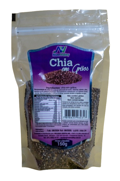 Chia em grãos 150g